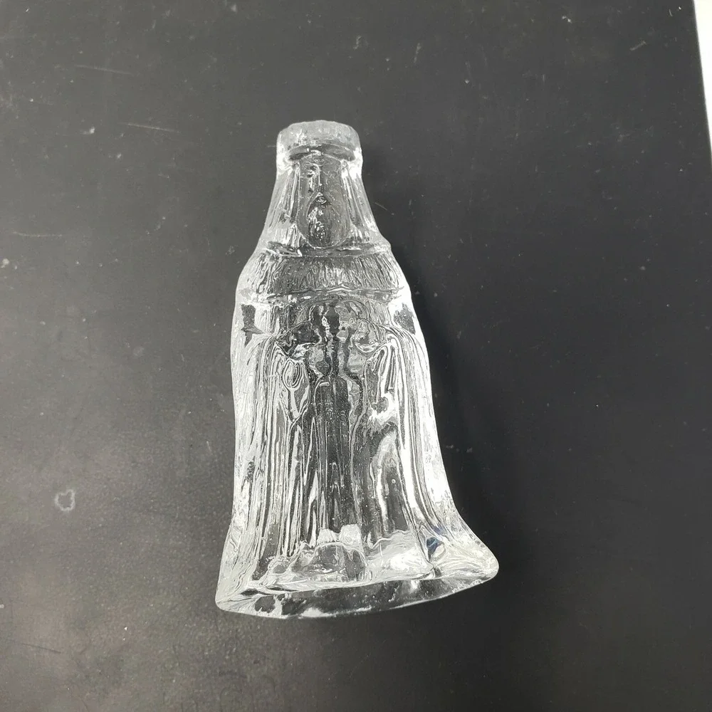 Vintage Nativity Scene‎ 7 Piece Glass Mirror Base CBK Ltd. 1988 Great Condition